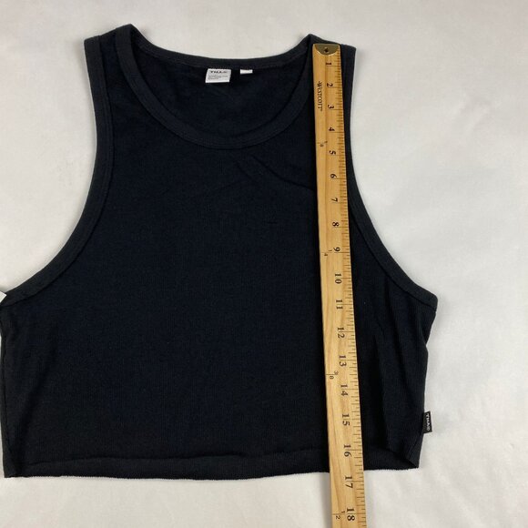 NWT TNA Cropped Tank Women's Size XL Black - Picture 11 of 14